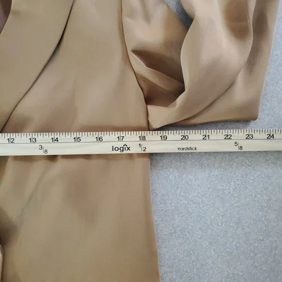 J.Crew Womens $218 Drapey twill double-breasted blazer Pink Size 2 CB316 NEW - Picture 9 of 13